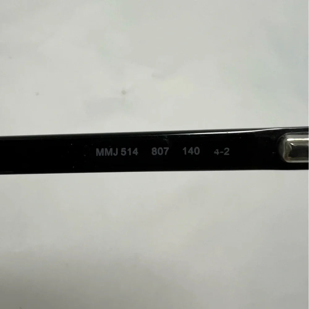 Marc Jacobs Black Eyeglasses - Frames Only